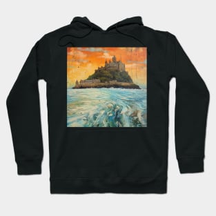 St Michael’s Mount from Penzance at sunrise Hoodie